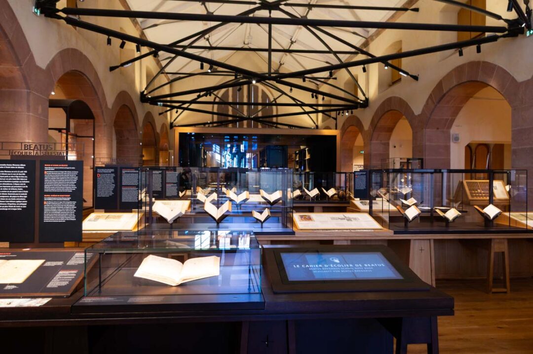 visit to the humanities library in Sélestat