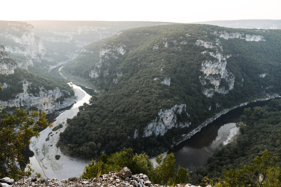 viewpoint over the Gorges de l'Ardeche
