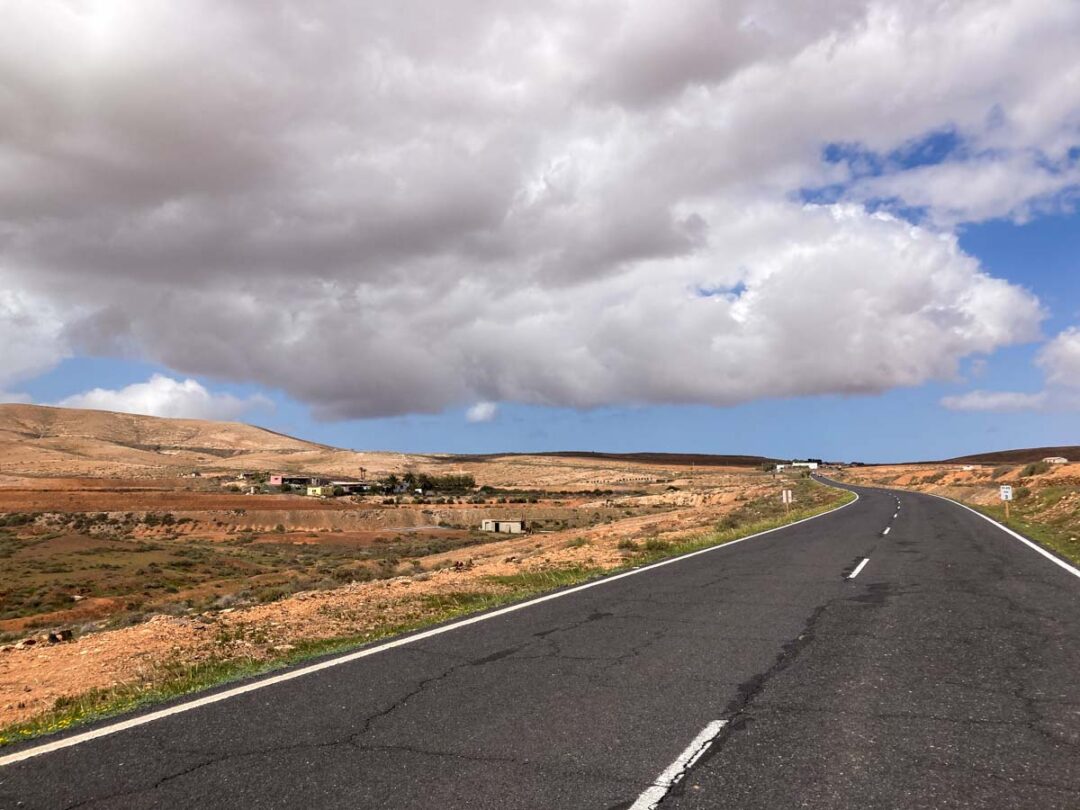 the landscapes of Fuerteventura's interior