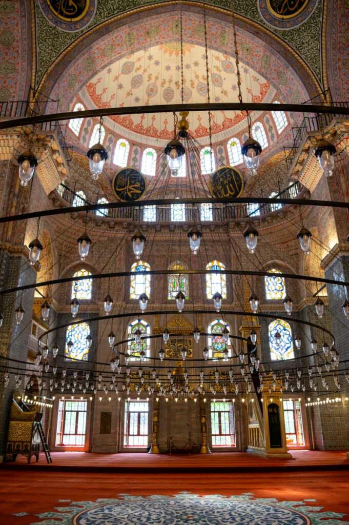 mirhab of the New Mosque in Istanbul