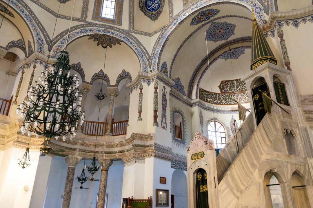 the interior of the Little Hagia Sophia