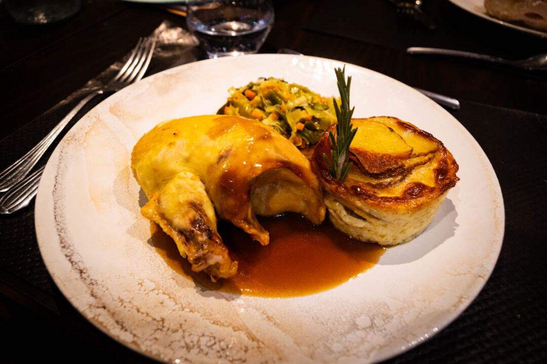 Restaurant at Evidence hotel